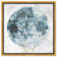 «Leo Constellation Blue» par Astrollogy, Leo Constellation Modern - toile sur toile-71079185-71079193