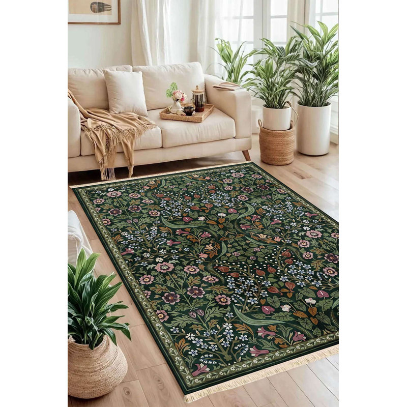 Tapis Floral Cottagecore
