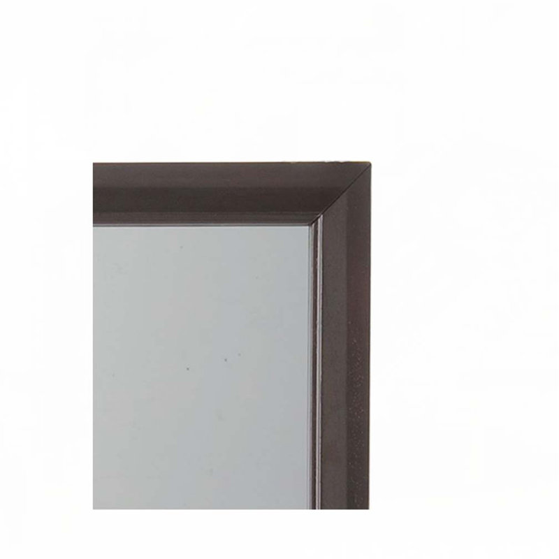 Miroir à finition espresso, 35 po x 45 po