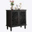 Armoire décorative, armoire de rangement à 2 portes, buffet avec tablette réglable et pieds en bois massif-72137236