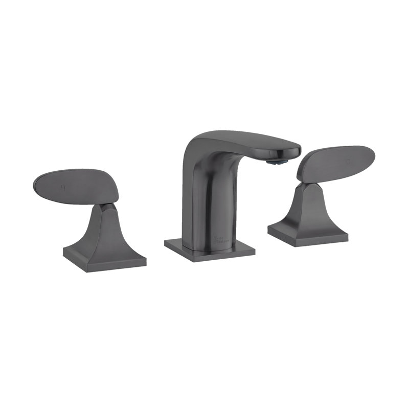 Château 8 in. Widespread, 2-Handle, Bathroom Faucet, Gunmetal Gray