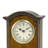 Traditional Roman Numeral Solid Wood Quartz Movement / Crystal Tabletop Clock with Alarm in