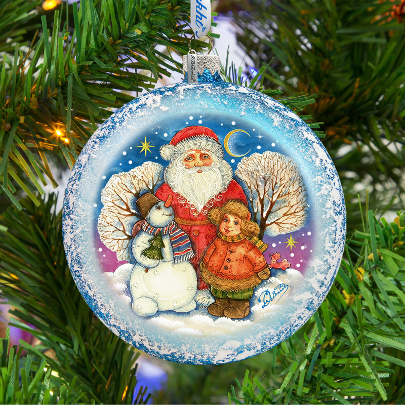 3.5'' Glass Ball Ornament
