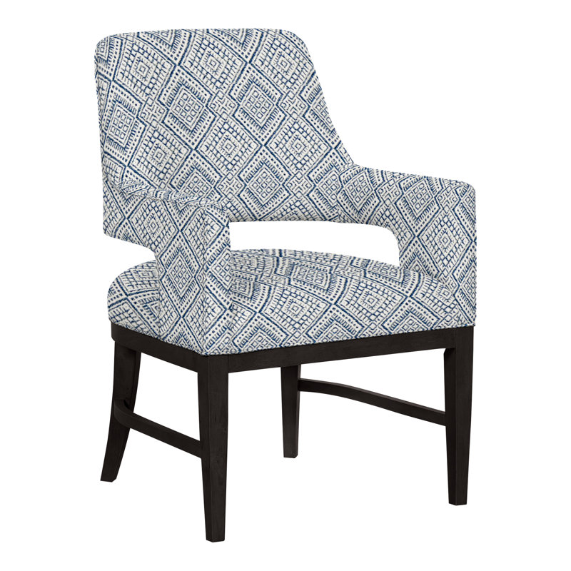 Chaise avec accoudoirs Josie Grande, Gris anthracite, 2033 chameau