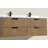 San Diego 55'' Double Bathroom Vanity with Engineered Stone Top-906221436-906221437