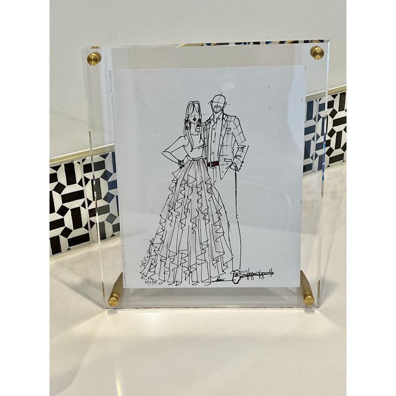 Cateno Picture Frame, Gold, 8" x 10"