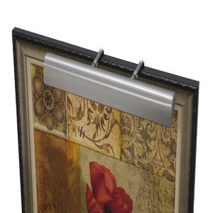 Applique pour tableau 3 lumières Traditional, Étain, H 2,25 po x l 24 po x P 7 po