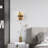 Freudberg 1-Light LED Iron Metal Flush Mounted Sconce