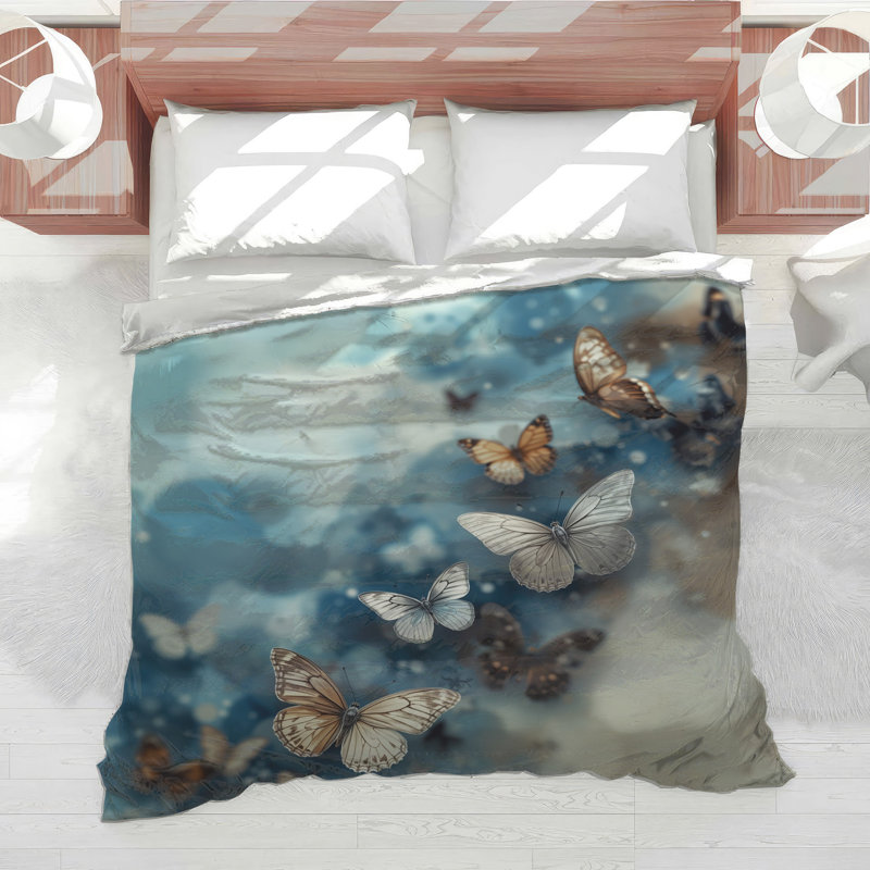 Butterflies In Flight Comforter, King
