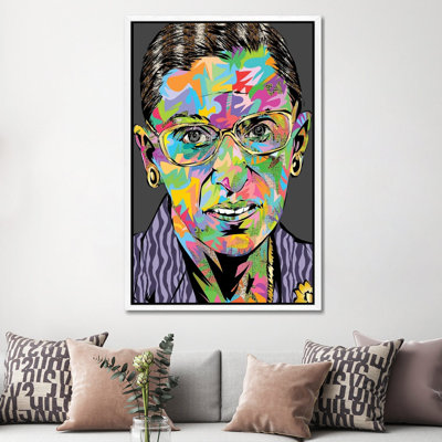RBG RIP by TECHNODROME1 - Painting on Canvas