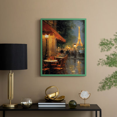 «LANDSCAPES Series», encadré en bois massif