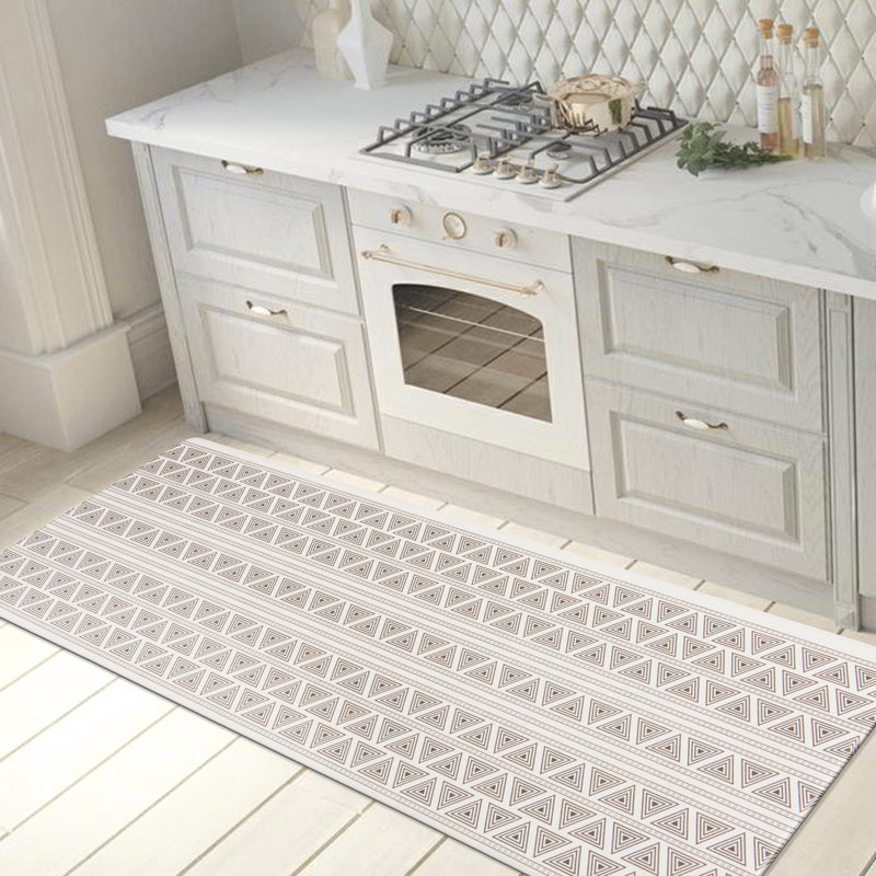 Tapis géométrique Harworth, Tapis de couloir 1 pi 6 po x 3 pi 11 po