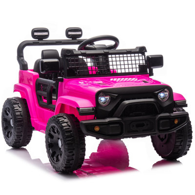 24V Kids Ride On Car W/Parents Control,Four-Wheel Suspension,2WD,Power Display,Bluetooth,MP3,Music,LED Headlight,Provide A Speed Of 1.86-3.11MPH For Kids Around 3 Years Old.