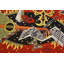 Vintage Tapestry French Allover Knotted Rug