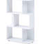 Bibliothèque blanche à 3 tablettes Staggered