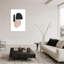 Black and Nude Abstract Shapes by Uplusmestudio - Picture Frame Painting on Paper-131296359-131296362-131296363