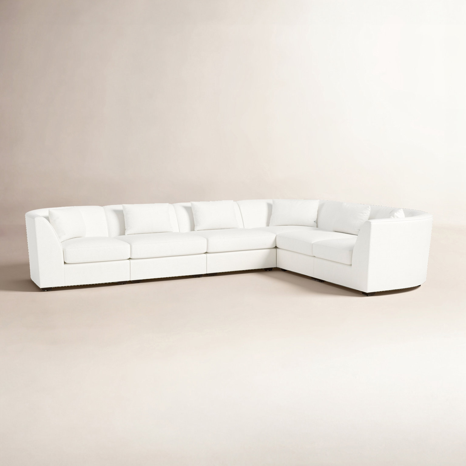 Krista Modular Sectional, John Flour Performance Linen Blend
