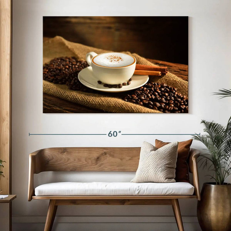 Café épicé à la cannelle Yarlin, H 34 po x l 51 po