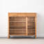 Petite armoire de rangement à chaussures à trois portes