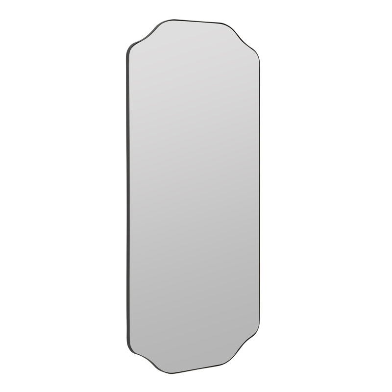 Large Henry Gold Wall Mirror, Black