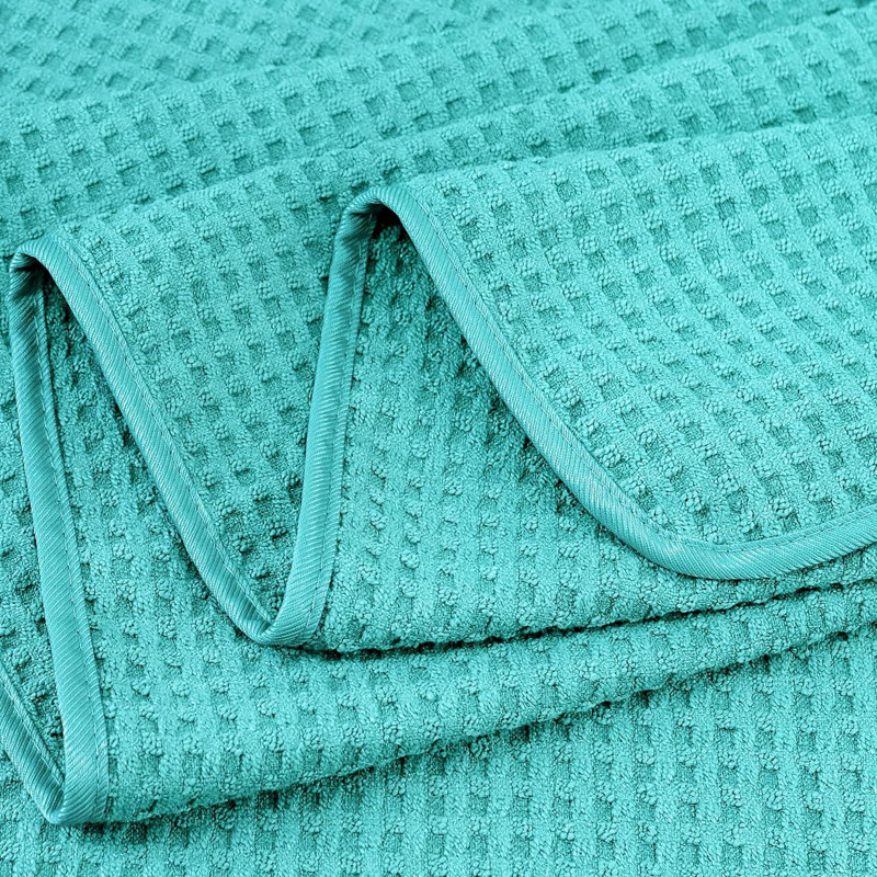 Microfiber Oversize Quick Dry Lint Free Bath Towel, Set of 2, Mint