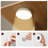 Nikaila 24.4" Tall Narrow End Table with Charging Station and Light-2074767213