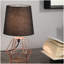 Lampe de table en cuivre 11,25 po «Wesley Geometric», cuivre