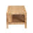 Bali & Pari Belarmina Bohemian Rattan And Rectangle Coffee Table