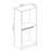Modern White Wardrobe, 100% Melamine Coated Particle Board, 35.4 x 74.8 x 20.5 Inches | Sturdy Construction, 11.0 lbs Shelf Capacity | Stylish Solid Color Design for Organized Storage in Bedroom & Living Spaces-1801359050