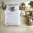 Premium White Bedding Sets, Oversized Nylon Comforter For Cozy Sleep