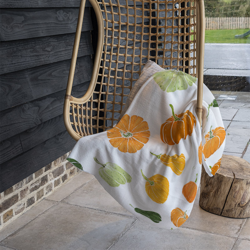 Rentas Quilted Throw Blanket