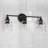 Leire 3 - Light Dimmable Modern Black Bathroom Vanity Light