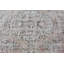 Tapis beige rétro en laine patchwork de 42,5 x 104,7 pouces
