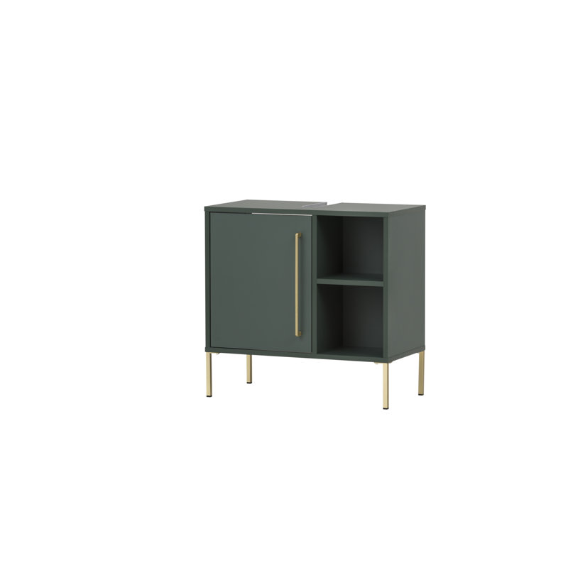 Bansil Bathroom Storage Cabinet, Forest green