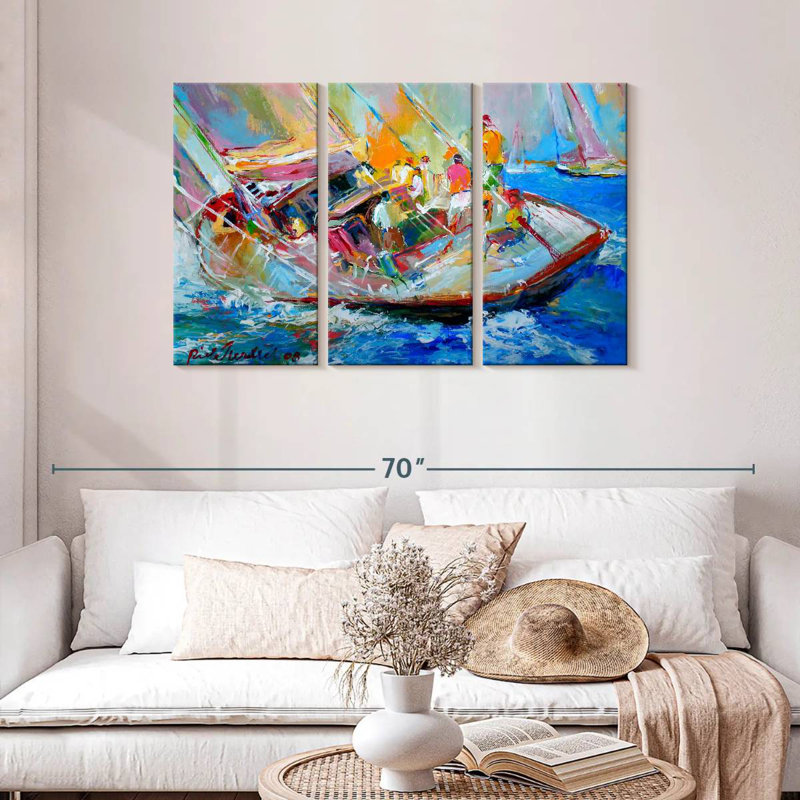 Mehar Sail, 28" H x 45" W