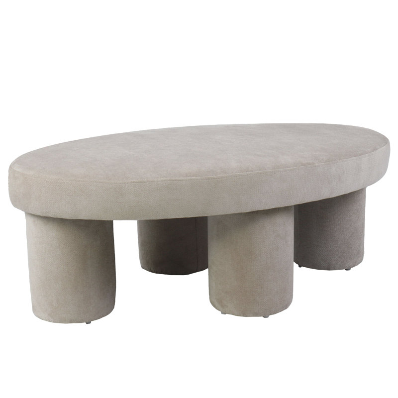 Table rembourrée en tissu Elegant