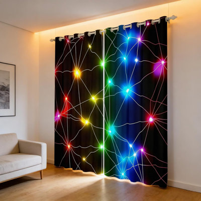 Room Darkening Curtain Panel Pair