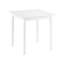 Pine Dining Table with Wood Base-186388124