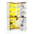  L-Shaped Corner Bookshelf With LED Lights & Drawers