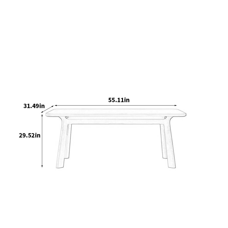 Tayseer, H 29,52 po x L 55,11 po x l 31,49 po