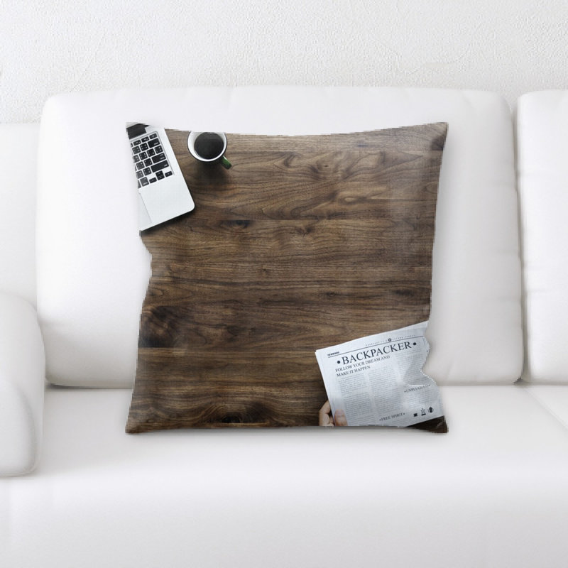 Coussin décoratif en papier