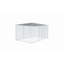 Enclos à poules 13 x 8 x 6,5 pi, filet, conception à verrouillage automatique, protection étendue et imperméable - cage en acier galvanisé avec revêtement, structure de 13 x 8 x 6,5 pi, verrou, couvercle, rouille