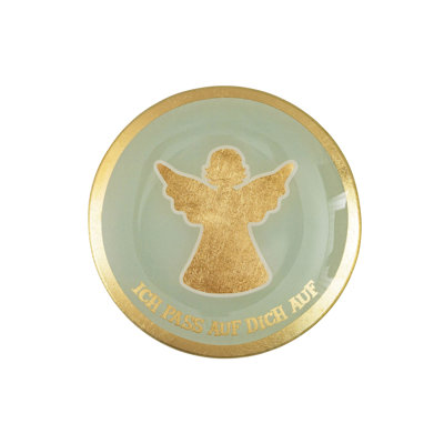 Gift Company Love Plates Angel M Round Decorative Plate