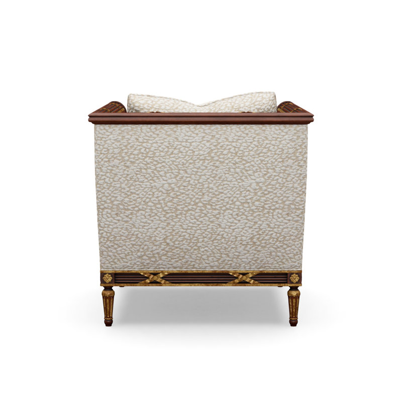 The Regent's Visit  Accent Chair, Chevy Natural