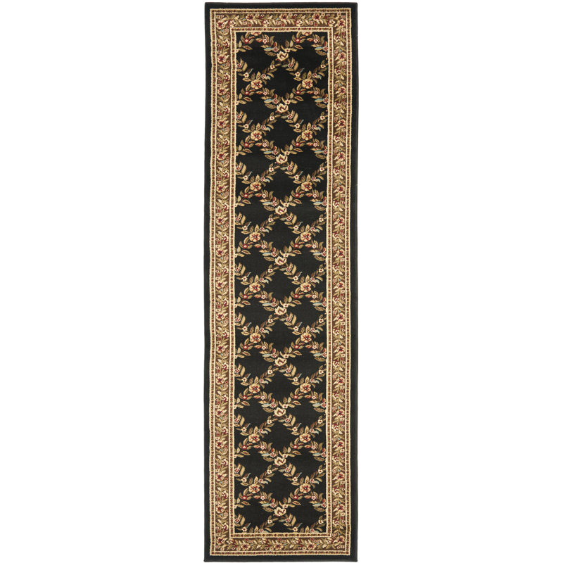 Tapis floral Frankie Performance, Tapis de couloir 2 pi 3 po x 12 pi