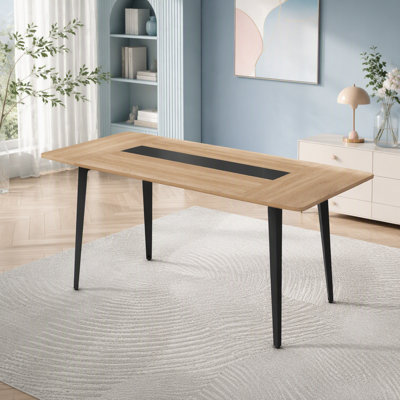 Table de bureau en forme de bateau, table de réunion, table de conférence au design contemporain