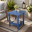 Élégante table d'appoint pour les rassemblements extérieurs, les collations et la détente avec un design durable à double couche-1496435569