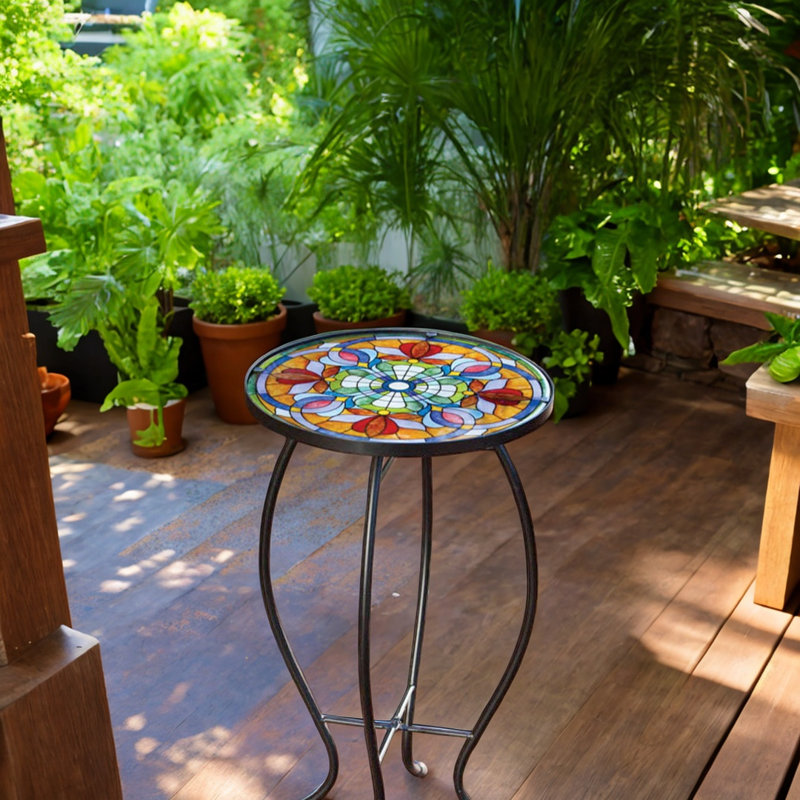 Table en verre Olen Tiffany