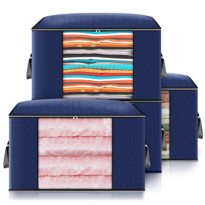 Sac de rangement en tissu non tissé 4 pièces