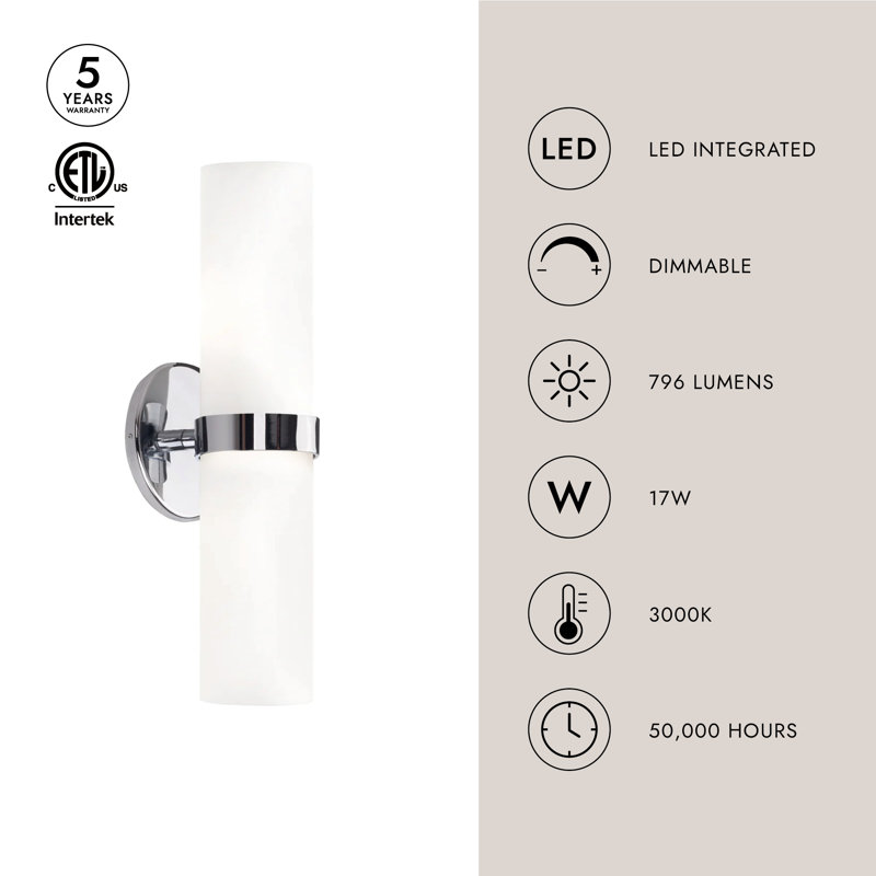 Milano 1 - Light LED Armed Sconce